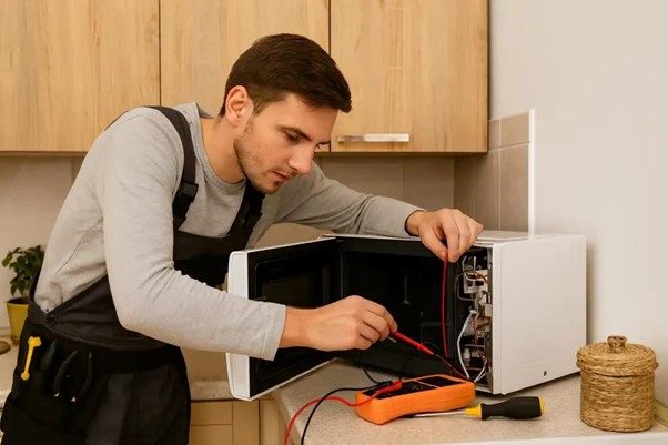 چرا کاکروفر پاناسونیک روشن نمی شود؟